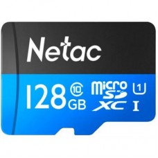Карта памяти Netac 128GB microSDXC class 10 UHS-I P500 Standard (NT02P500STN-128G-R)
