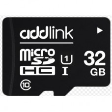 Карта памяти AddLink 32GB microSDHC class 10 UHS-I U1 (ad32GBMSH310)