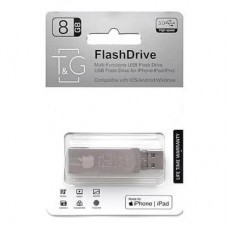USB флеш накопитель T&G 8GB 007 Metal Black USB 3.0/Lightning (TG007IOS-8G3)