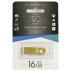 USB флеш накопитель T&G 16GB 117 Metal Series Gold USB 3.0 (TG117GD-16G3)