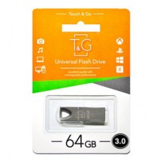 USB флеш накопитель T&G 64GB 117 Metal Series Black USB 3.0 (TG117BK-64G3)