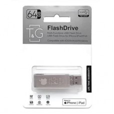USB флеш накопитель T&G 64GB 007 Metal Series USB 3.0/Lightning (TG007IOS-64G3)