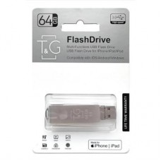 USB флеш накопитель T&G 64GB 004 Metal Series USB 3.0/Lightning (TG004IOS-64G3)