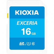 Карта памяти Kioxia 16GB SDHC class 10 UHS-1 Exceria (LNEX1L016GG4)