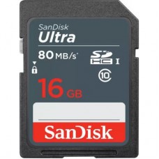 Карта памяти SanDisk 16GB SDHC class 10 UHS-1 (SDSDUNS-016G-GN3IN)