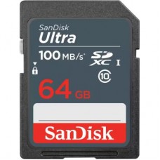 Карта памяти SanDisk 64GB SDXC class 10 UHS-1 (SDSDUNR-064G-GN3IN)