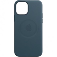 Чехол для моб. телефона Apple iPhone 12, 12 Pro Leather Case with MagSafe, Baltic Blue (MHKE3ZM/A)