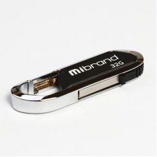 USB флеш накопитель Mibrand 32GB Aligator Black USB 2.0 (MI2.0/AL32U7B)