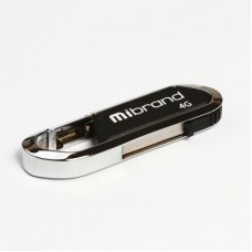 USB флеш накопитель Mibrand 4GB Aligator Black USB 2.0 (MI2.0/AL4U7B)
