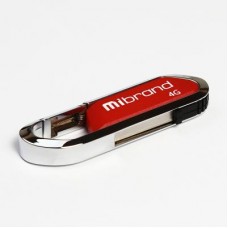 USB флеш накопитель Mibrand 4GB Aligator Red USB 2.0 (MI2.0/AL4U7DR)
