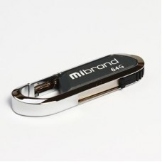USB флеш накопитель Mibrand 64GB Aligator Grey USB 2.0 (MI2.0/AL64U7G)