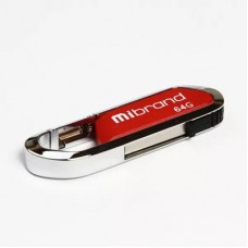 USB флеш накопитель Mibrand 64GB Aligator Red USB 2.0 (MI2.0/AL64U7DR)