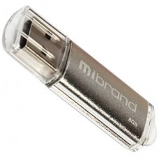 USB флеш накопитель Mibrand 8GB Cougar Silver USB 2.0 (MI2.0/CU8P1S)