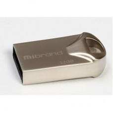 USB флеш накопитель Mibrand 32GB Hawk Silver USB 2.0 (MI2.0/HA32M1S)