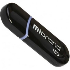 USB флеш накопитель Mibrand 16GB Panther Black USB 2.0 (MI2.0/PA16P2B)