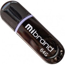 USB флеш накопитель Mibrand 64GB Panther Black USB 2.0 (MI2.0/PA64P2B)