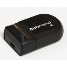 USB флеш накопитель Mibrand 4GB Scorpio Black USB 2.0 (MI2.0/SC4M3B)