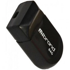 USB флеш накопитель Mibrand 64GB Scorpio Black USB 2.0 (MI2.0/SC64M3B)