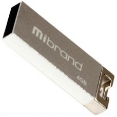 USB флеш накопитель Mibrand 4GB Сhameleon Silver USB 2.0 (MI2.0/CH4U6S)