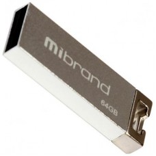 USB флеш накопитель Mibrand 64GB Сhameleon Silver USB 2.0 (MI2.0/CH64U6S)