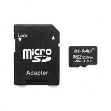 Карта памяти Hi-Rali 256GB microSDXC class 10 UHS-I U3 (HI-256GBSD10U3-01)