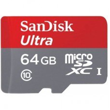 Карта памяти SanDisk 64GB microSDHC class 10 UHS-I A1 Ultra (SDSQUA4-064G-GN6MN)