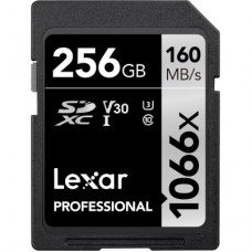 Карта памяти Lexar 256GB SDXC class 10 UHS-II V30 U3 1066x White (LSD1066256G-BNNNG)