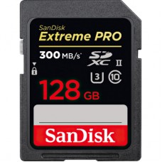 Карта памяти SanDisk 128GB SDXC class 10 UHS-II U3 V90 Extreme Pro (SDSDXDK-128G-GN4IN)