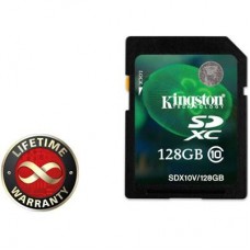 Карта памяти Kingston 128Gb SDHC class 10 (SDX10V/128GB)