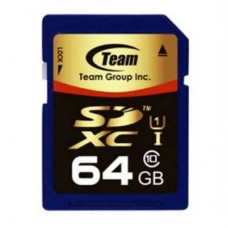 Карта памяти Team 64Gb SDXC UHS-I (TSDXC64GUHS01)