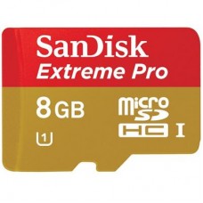Карта памяти SanDisk 8Gb microSDHC eXtreme Pro UHS-I (SDSDQXP-008G-X46)