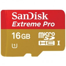 Карта памяти SanDisk 16Gb microSDHC eXtreme Pro UHS-I (SDSDQXP-016G-X46)