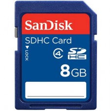 Карта памяти SanDisk 8Gb SDHC class 4 (SDSDB-008G-B35)
