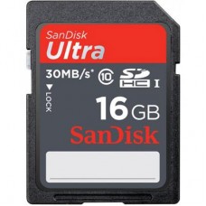 Карта памяти SanDisk 16Gb SDHC Ultra UHS-I Class 10 (SDSDU-016G-U46)