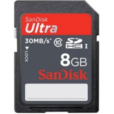 Карта памяти SanDisk 8Gb SDHC Ultra UHS-I Class 10 (SDSDU-008G-U46)