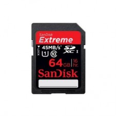 Карта памяти SanDisk 64Gb SDXC eXtreme Class 10 (SDSDX-064G-X46)