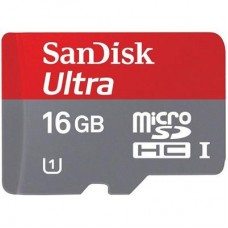 Карта памяти SanDisk 16Gb microSDHC Ultra UHS-I (SDSDQUA-016G-U46A)