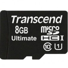 Карта памяти Transcend 8Gb microSDHC Class 10 UHS-I Ultimate 600x (TS8GUSDHC10U1)