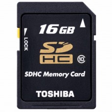 Карта памяти Toshiba 16Gb SDHC class 10 (SD-K16CL10(BL5)