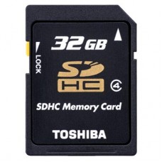 Карта памяти Toshiba 32Gb SDHC class 4 (SD-K32GJ(BL5)