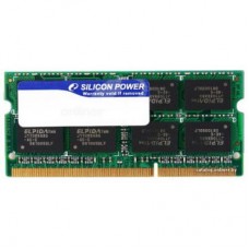 Модуль памяти для ноутбука SoDIMM DDR3 4GB 1600 MHz Silicon Power (SP004GBSTU160N01 / SP004GBSTU160V01)