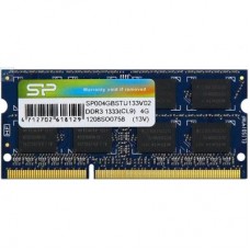 Модуль памяти для ноутбука SoDIMM DDR3 4GB 1333 MHz Silicon Power (SP004GBSTU133V01)