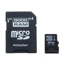 Карта памяти Goodram 32Gb microSDHC class 4 (SDU32GHCAGRR10)
