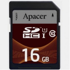 Карта памяти Apacer 16GB SDHC UHS-I Class10 RP (AP16GSDHC10U1-R)