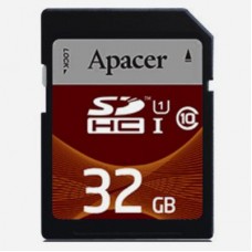 Карта памяти Apacer 32GB SDHC UHS-I 95/45 Class10 (AP32GSDHC10U2-R)